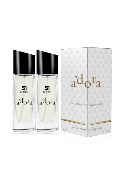 PERFUME DE EQUIVALENCIA PARA MUJER ADORA 2X50 ML