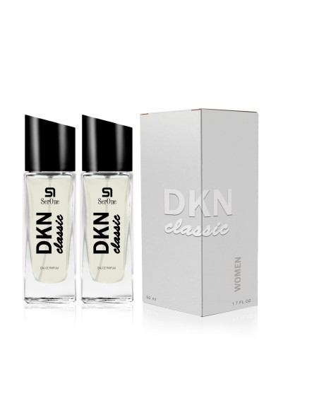 PERFUME DE EQUIVALENCIA PARA MUJER DKN CLASSIC 2X50 ML