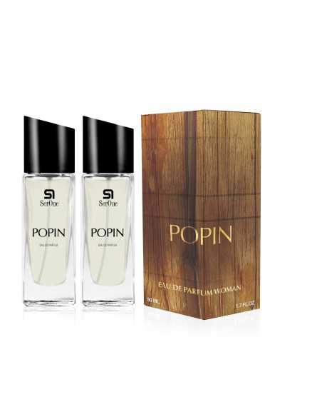 PERFUME DE EQUIVALENCIA PARA MUJER POPIN 2X50 ML