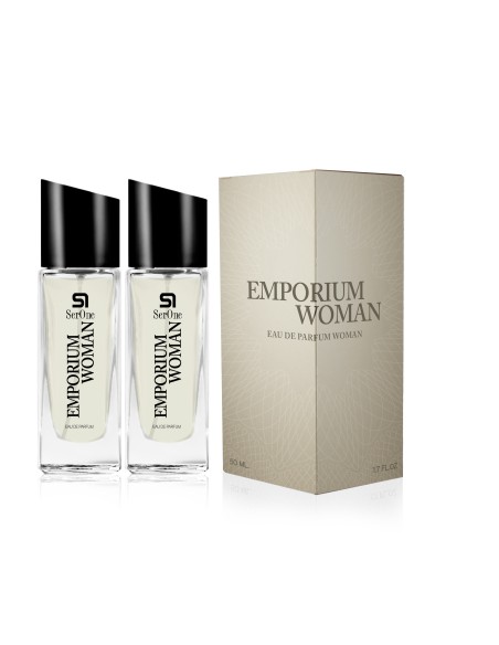 PERFUME DE EQUIVALENCIA PARA MUJER EMPORIUM WOMAN 2X50 ML