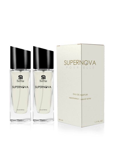 PERFUME DE EQUIVALENCIA PARA MUJER SUPERNOVA 2X50 ML