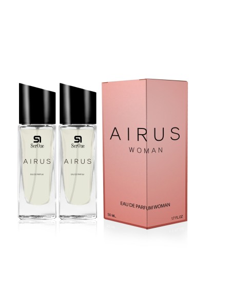 PERFUME DE EQUIVALENCIA PARA MUJER AIRUS WOMAN 2X50 ML