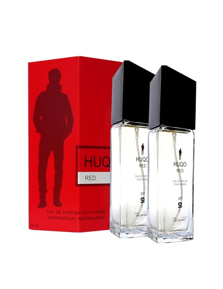 PERFUME DE EQUIVALENCIA PARA HOMBRE HUQO RED 2X50 ML