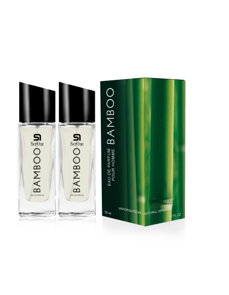 PERFUME DE EQUIVALENCIA PARA HOMBRE BAMBOO 2X50 ML