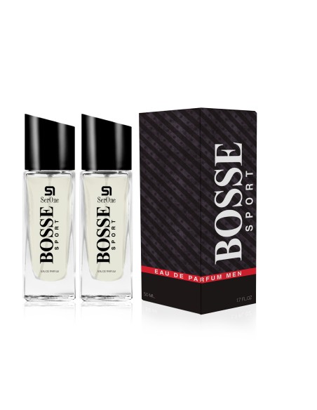 PERFUME DE EQUIVALENCIA PARA HOMBRE BOSSE SPORT 2X50 ML